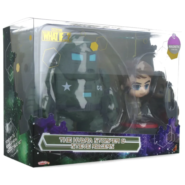 What if...? - Figurine Cosbaby (S) Hydra Stomper & Steve Rogers