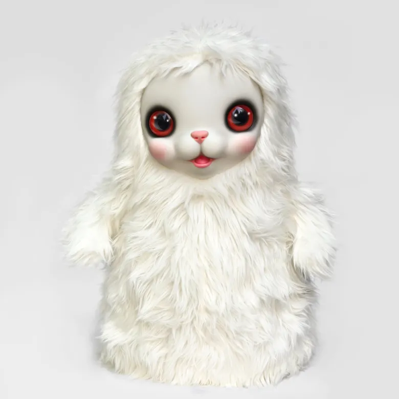 Yuki the Young Yak par Mark Ryden - White Version
